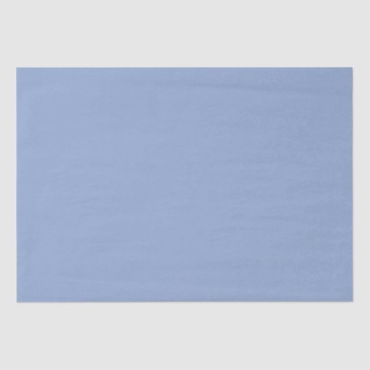 Moderne Serenity Blau Schlicht Solid Color Seidenpapier (Vorderseite)