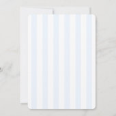 Moderne Shell-Monogramm-Hochzeitsprobe-Abendessen Einladung (Rückseite)