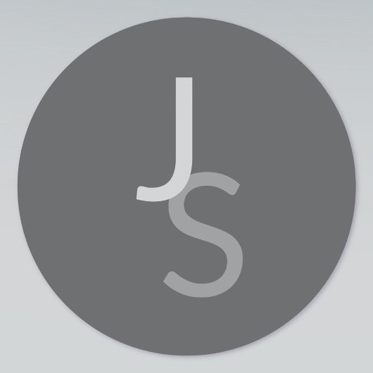Moderne, sich überschneidende Mit Monogramm Initia Etiketten