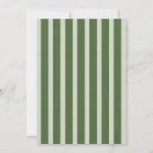 Moderne Sie fand ihr perfektes Matcha-Brautabschie Einladung (Rückseite)