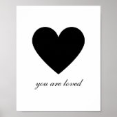 Moderne Sie lieben Poster (Vorne)