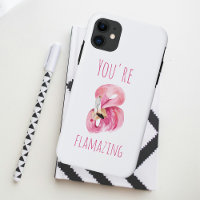 Moderne Sie sind fantastisch Schönheit pink Flamin