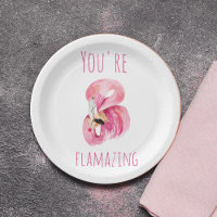 Moderne Sie sind fantastisch Schönheit pink Flamin