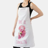 Moderne Sie sind fantastisch Schönheit pink Flamin Schürze (InSitu)