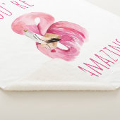 Moderne Sie sind fantastisch Schönheit pink Flamin Sherpadecke (3/4)