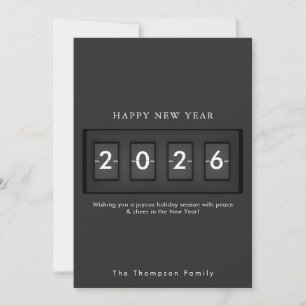 Moderne Silvester Einfache Countdown