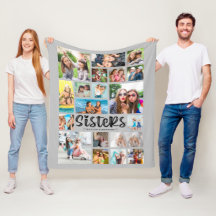 Moderne SISTERS 19 Foto Collage Gray