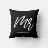 Moderne Sitte Mr. Kissen (Rückseite)