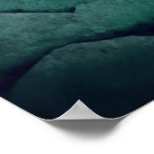 Moderne skandinavische Berglandschaft Poster (Ecke)