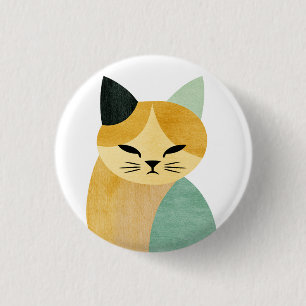 Moderne skandinavische minimalistische geometrisch button