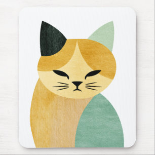Moderne skandinavische minimalistische geometrisch mousepad