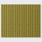 Moderne skandinavische Volkskunst Geschenkpapier (Flach)