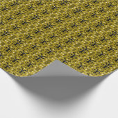 Moderne skandinavische Volkskunst Geschenkpapier (Ecke)