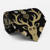 Moderne skandinavische Volkskunst Krawatte (Gerollt)