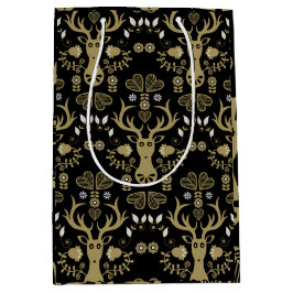 Moderne skandinavische Volkskunst Mittlere Geschenktüte