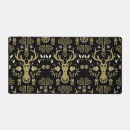 Moderne skandinavische Volkskunst Schreibtischunterlage