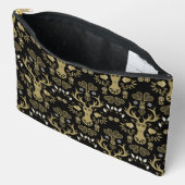 Moderne skandinavische Volkskunst Zubehörtasche (Offen)