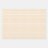 Moderne skandinavische Weihnachtsmuster Beige Pink Geschenkpapier Set (Vorderseite 2)