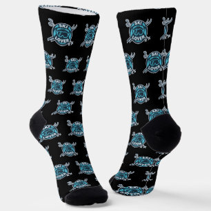 Moderne Skipisten Personalisierte Winterpisten Swa Socken
