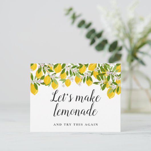 Moderne Skript-Brautparty-Änderung von Datumsfelde Postkarte (Stehend Vorderseite)