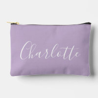 Moderne Skript-Typografie Name Simple Orchid Lila