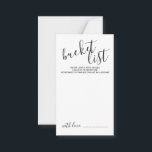 Moderne Skripteihenliste Hinweiskarte<br><div class="desc">Fügen Sie Ihrer Hochzeit eine persönliche Touch mit einer modernen Script-Eskalationskarte hinzu. Diese Karte zeigt Titel im modernen,  schwarz-kalligraphischen Schriftart Stil und Details in schwarz-modern sans serif Schriftart Stil auf weißem Hintergrund.</div>