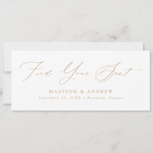 Moderne Skriptereien finden Sie Ihre Sitzheader-Ka Einladung (Vorderseite)