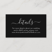 Moderne Skriptkalligrafie Minimale Details Schwarz