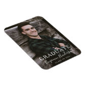 Moderne Skriptklasse des Fotos 2022 Abschluss Magnet (Rechte Seite)