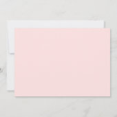 Moderne SkriptWedding speichert das Date-Foto Einladung (Rückseite)