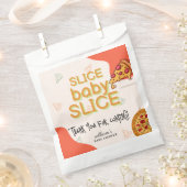 Moderne Slice Baby Slice Pizza Baby Dusche Geschenktütchen (Ausgeschnitten)