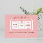 Moderne Slotmaschine beim Hochfahren rettet den Da Folieneinladung (Stehend vorne)