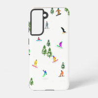 Moderne Snowboarding-Illustration