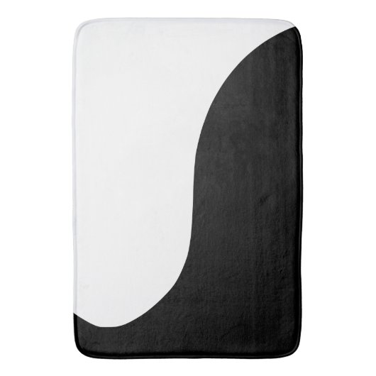 Moderne Soft Wave Badematte (Vorderseite Vertikal)