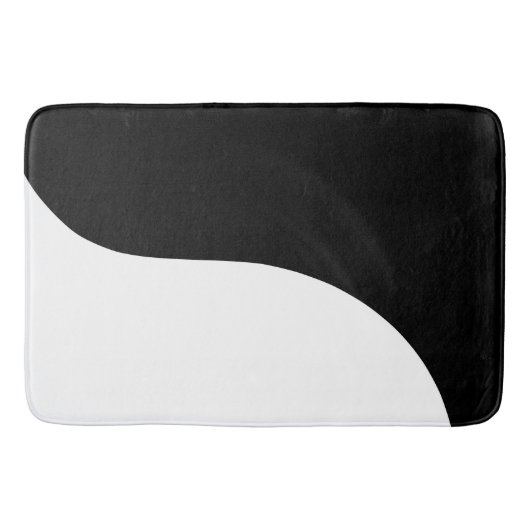 Moderne Soft Wave Badematte (Vorderseite)