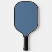 Moderne Solid Capri Blue Farbe Mitte des Jahrhunde Pickleball Schläger (Rückseite)