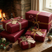 Moderne Solid Green Minimalistisch & vielseitig Geschenkpapier