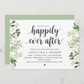 Moderne Sommergärten, Abendessen bei Hochzeit und Einladung (Vorne/Hinten)