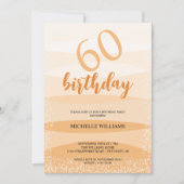 Moderne Sommergeburtstagsfeier in Rosa Einladung (Vorderseite)