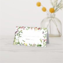 Moderne Sommerhochzeit der Wildblume