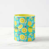 Moderne Sommerlemon Tasse (Zentrum)