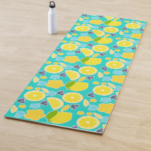 Moderne Sommerlemon Yogamatte