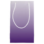 moderne Sommerlila ombre lila Gastgeschenk Hochzei Kleine Geschenktüte (Vorderseite)