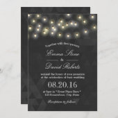 Moderne Sommernachtssonne Einladung (Vorne/Hinten)