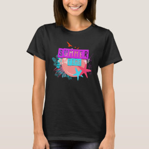 Moderne Sommerzeit für Frauen und Jugendliche T-Shirt