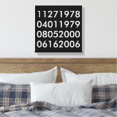 Moderne Sondertermine Leinwanddruck (Insitu (Schlafzimmer))