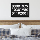 Moderne Sondertermine Leinwanddruck (Insitu (Schlafzimmer))