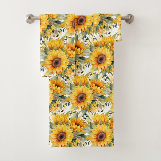 Moderne Sonnenblumen Blumenstrauß Set (Insitu)