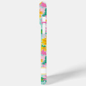 Moderne Sonnenblumen-Malerei mit Monogramm Case-Mate iPhone Hülle (Rückseite / Links)