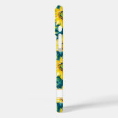 Moderne Sonnenblumen Monogrammiert Case-Mate iPhone Hülle (Rückseite / Links)